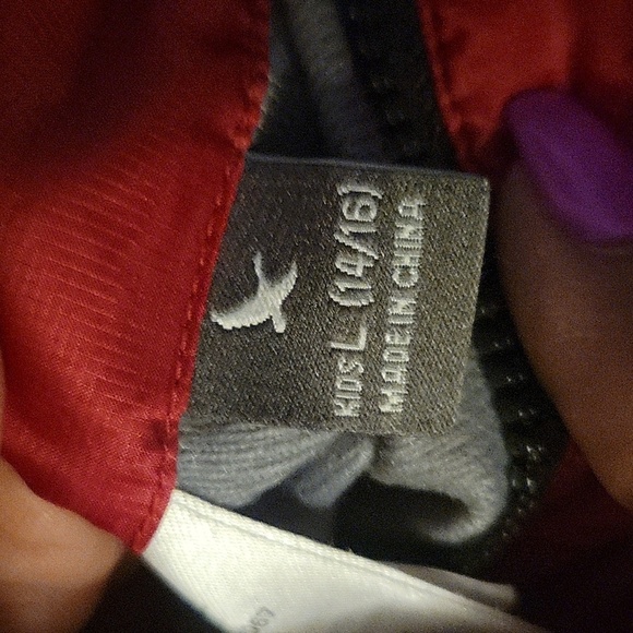 Eddie Bauer Junior Red & Black Jacket, Size: L (14/16) - Picture 14 of 14